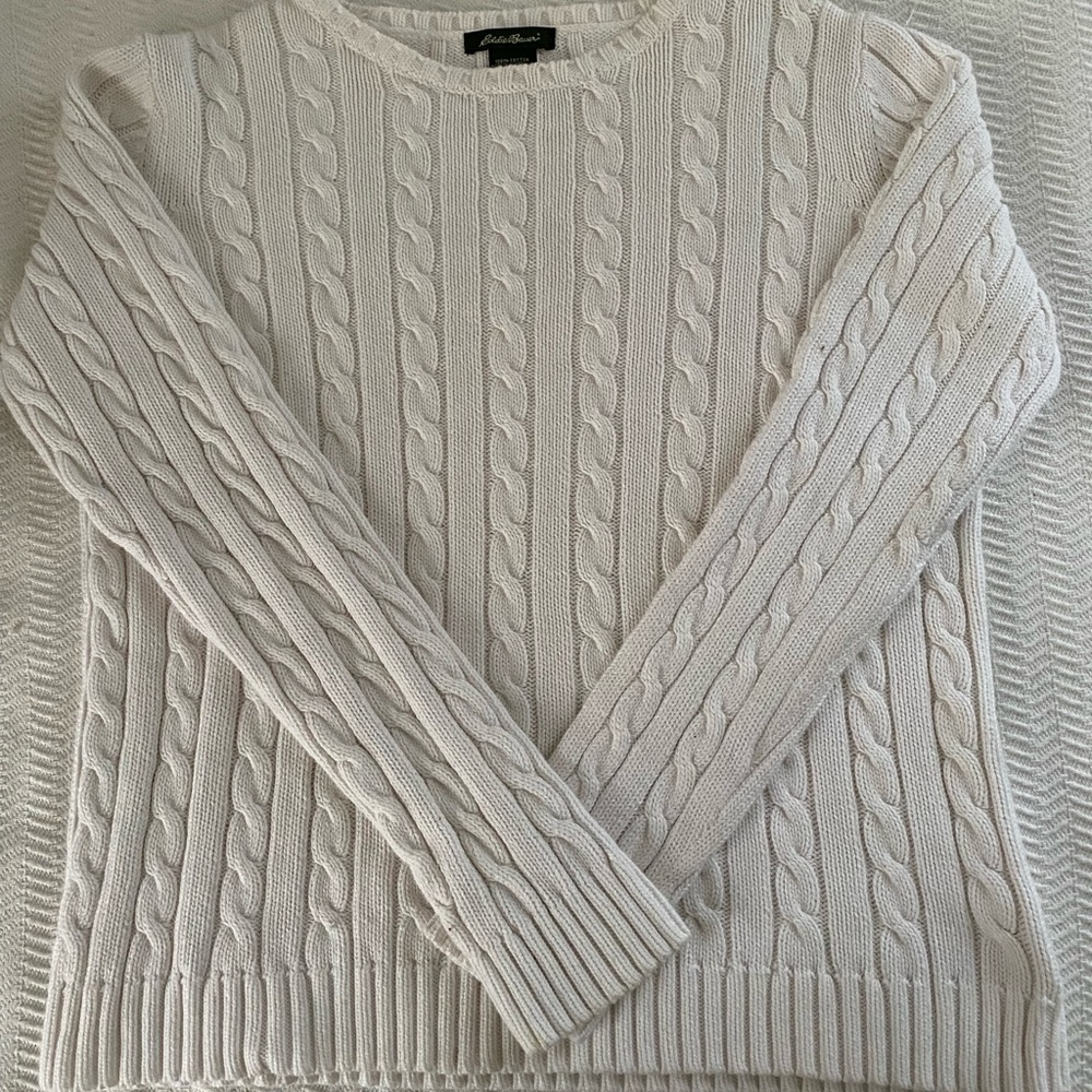 Eddie Bauer crewneck full length sweater